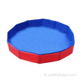 120 cm pliable grande piscine de piscine baignoire pour animaux de compagnie